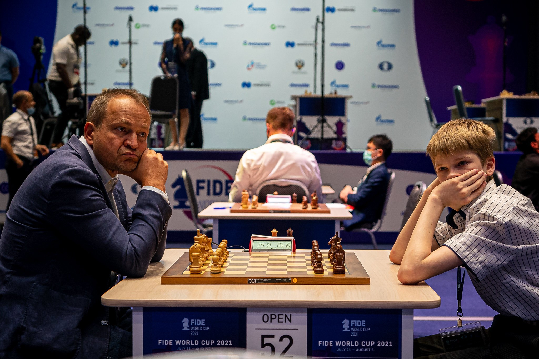 Megaranto sets up Caruana meeting at Chess World Cup and Haria completes  upset